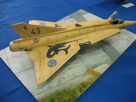 saab draken model kit